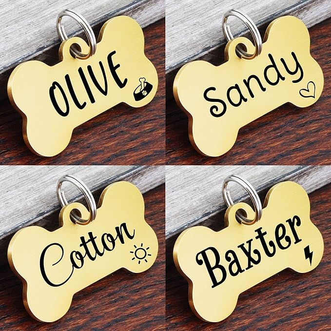 Ultra Joys Custom Personalized Dog ID Tag - Image 3