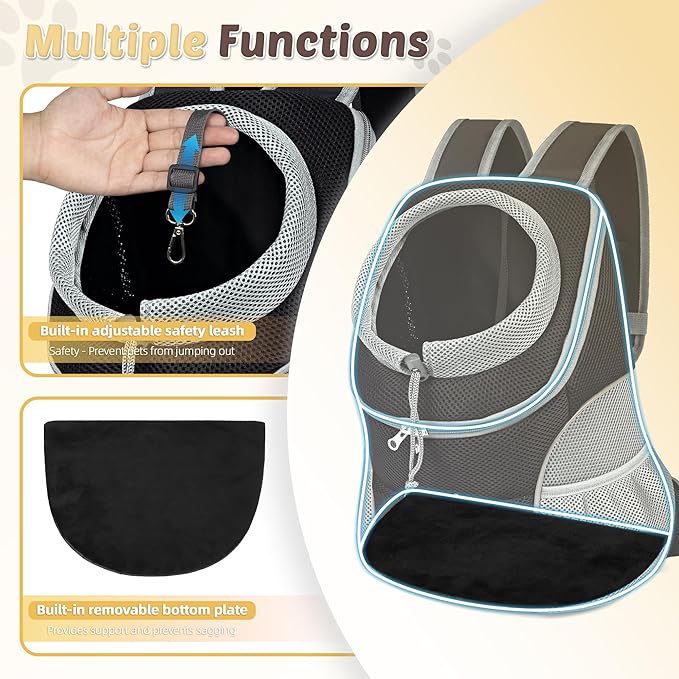 WOYYHO Pet Dog Carrier Backpack - Image 2