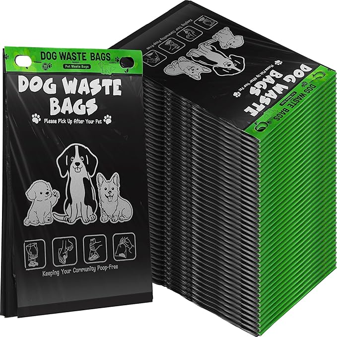 Ireer 40 Count 4000 Pcs Header Bag Bulk Cute Dog Pet Waste Bags Bulk Poop by Ireer