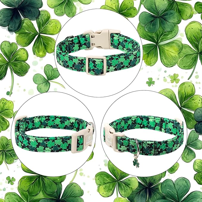 St Patricks Day Dog Collar for Large Dogs - Image 7