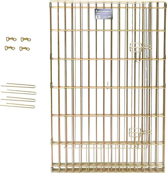 MidWest Homes for Pets Folding Metal Dog Exercise Pen, Indoor/Outdoor Playpen - Image 4