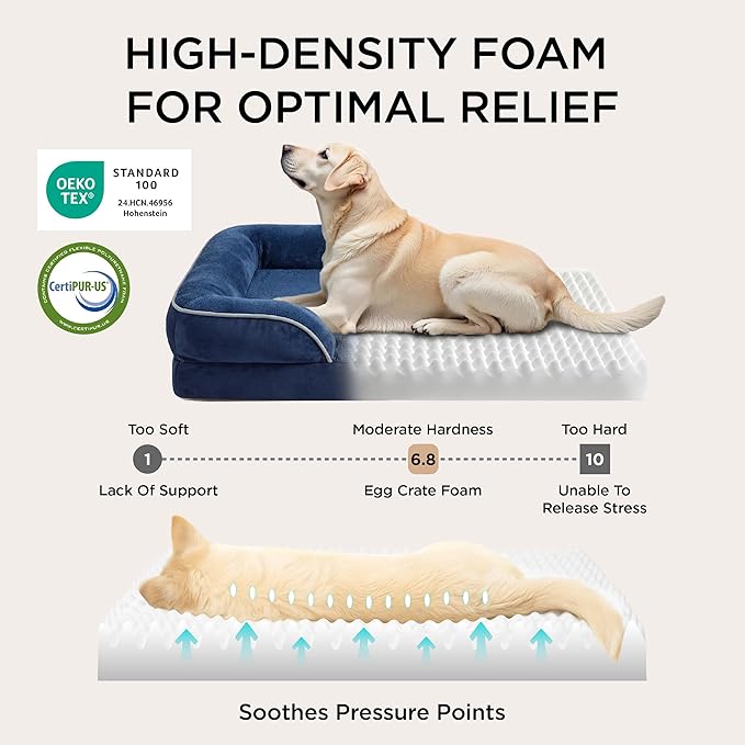 Bedsure L Plus Orthopedic Dog Bed - Image 3