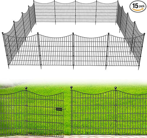 15 Panels Decorative Garden Fence by OutdoorFence