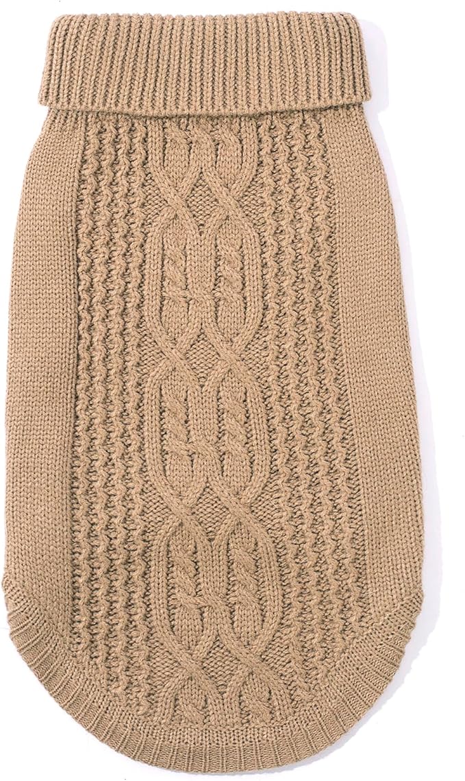 Cat Sweater Keep Your Pets Cozy, 16 Color Turtleneck Knitted Sleeveless Cat - Image 6