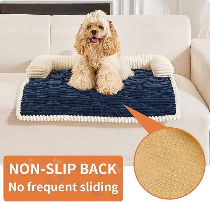 HAOMAIJIA Dog Couch Bed for Medium Dogs, Non Slip Pet Couch Covers for Sofa - Image 3
