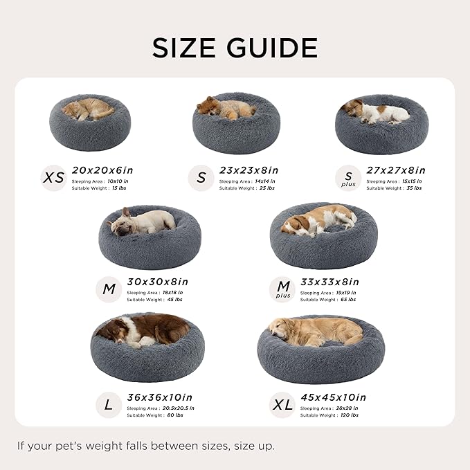 Bedsure Calming Dog Bed for Medium Large Dogs - Image 7