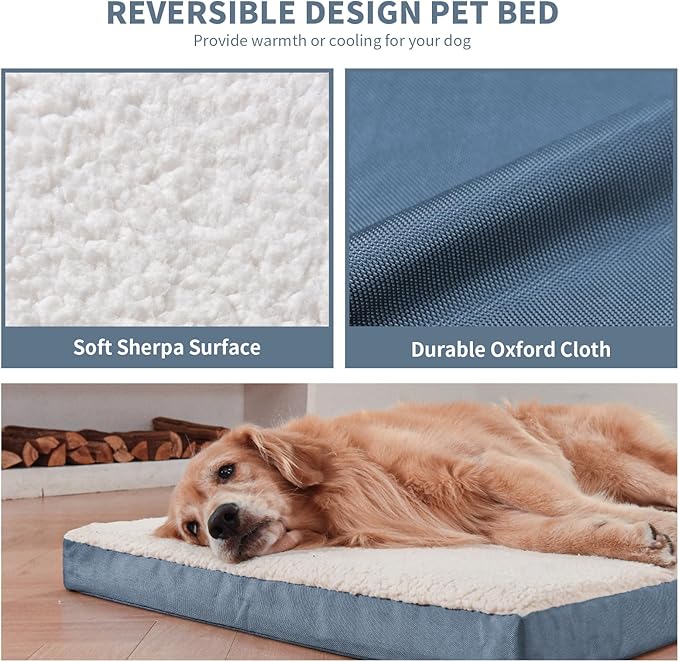 Dog Beds for Large Dogs, Comfort Orthopedic Dog Bed for Extra Large Dogs - Image 4