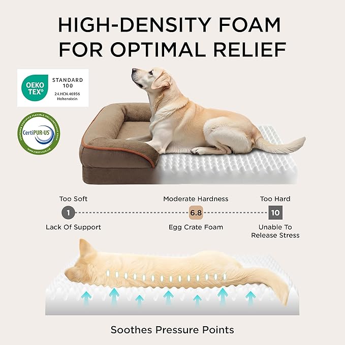 Bedsure Orthopedic Dog Beds Large Sized Dog - Image 3