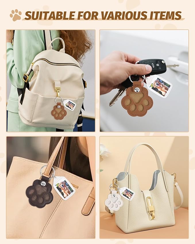 Seyaa Pet Memorial Gifts for Dog Owner Lovers, Dog Hair Storage Keychain - Image 2