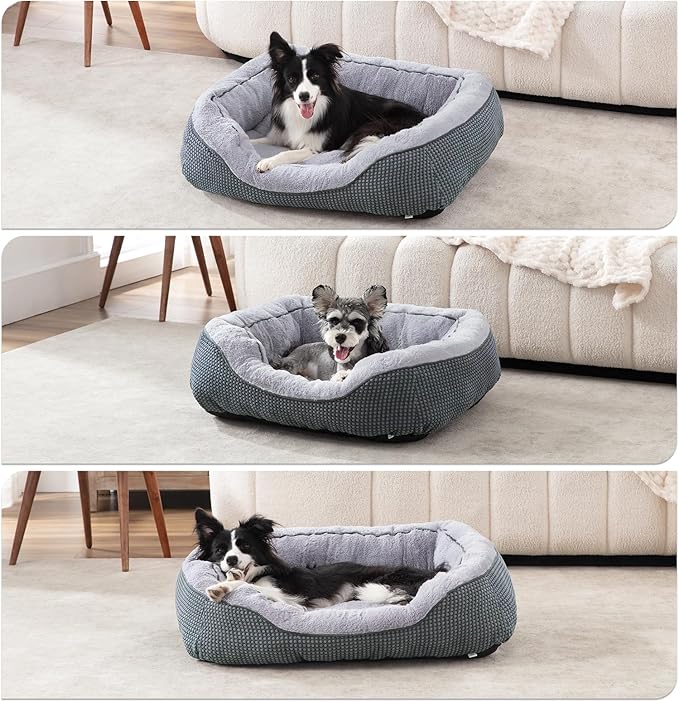 INVENHO Small Dog Bed Orthopedic Warming Soft Calming Sleeping Durable - Image 8