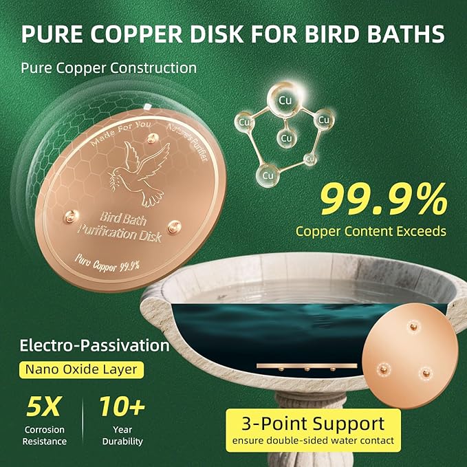 2 pack Copper Disk, 99.9% Pure Copper disk - Image 4