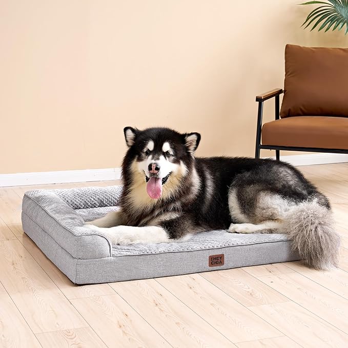 EHEYCIGA XXL Dog Bed Memory Foam, Orthopedic Giant Dog Bed Jumbo - Image 9