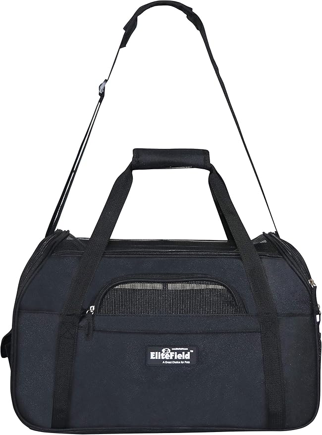 EliteField Soft Pet Carrier Soft Sided Dog Puppy Cat Carrier Travel Bag - Image 6