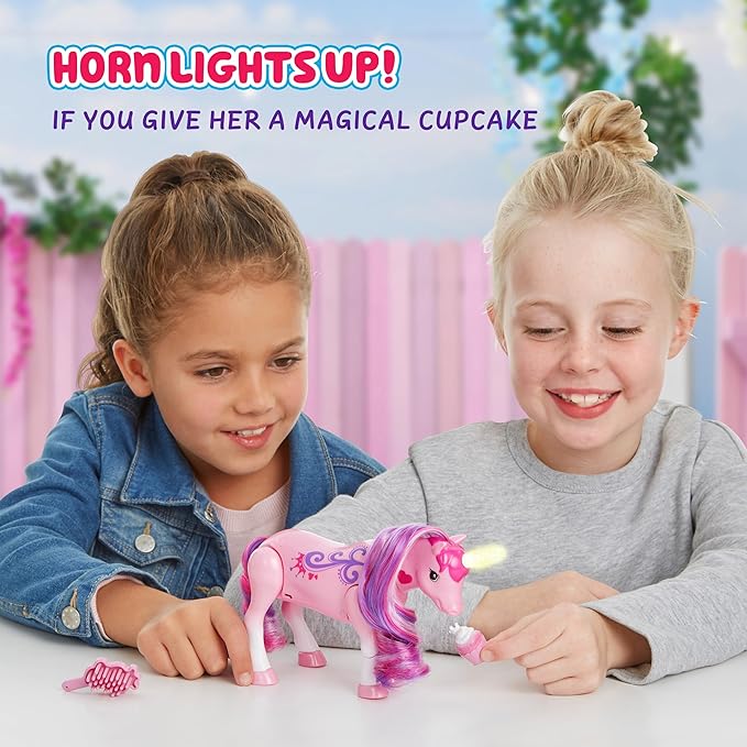 Little Live Pets Sparkles The Unicorn Toy, Musical Dancing Pony Toy - Image 3