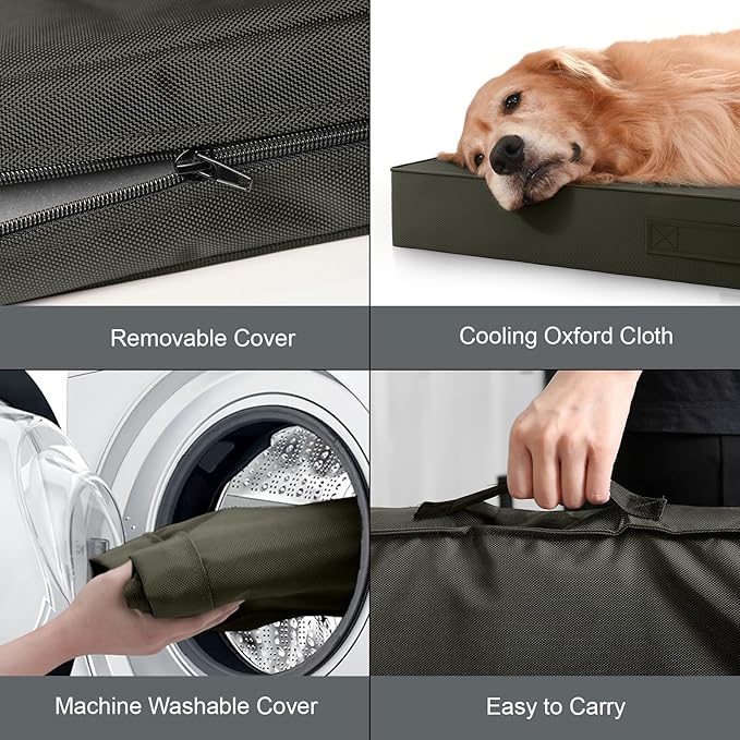 Outdoor All Weather Waterproof Dog Bed, Orthopedic Dog Bed - Image 6