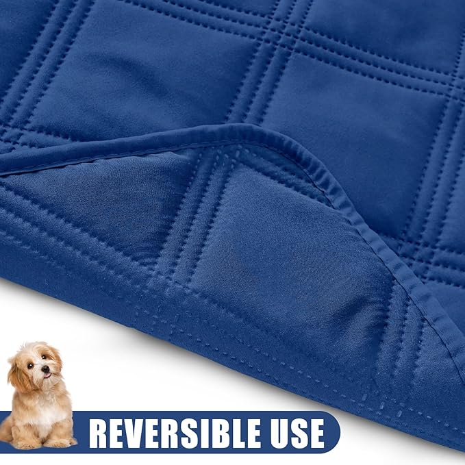 Smiry Waterproof Dog Bed Cover Blanket 68x82, Soft Reversible Pet Blanket - Image 3