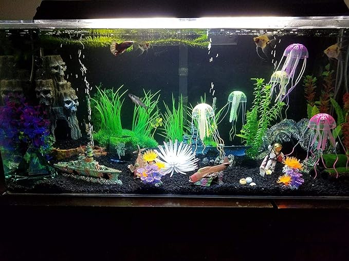 LED Aquarium Light, 7.5inch Colorful Fish Tank Light Submersible Underwater - Image 8