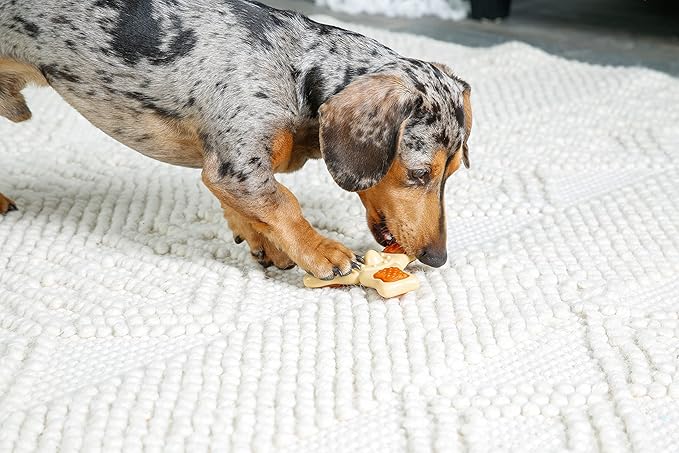Chew ‘n Clean Chew Toy and Treat in One Chicken Flavored Tri-Point Dog Toy - Image 6