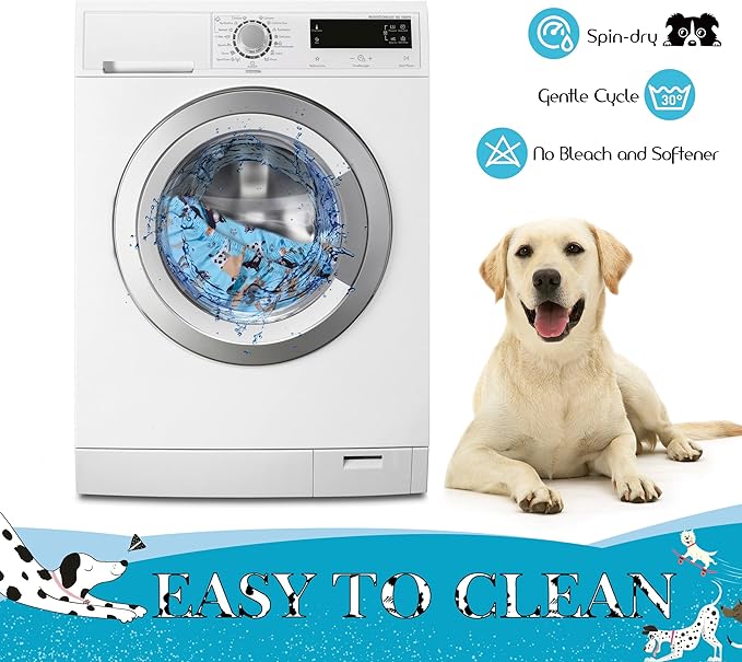Dog Bed Covers Replacement Washable, Elastic Edged Pet Bed Protector - Image 7