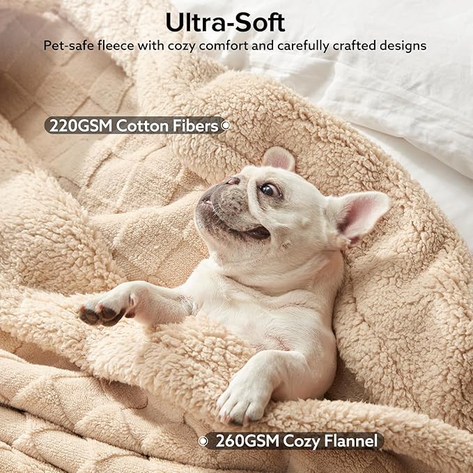 GASUR Waterproof Dog Blankets for Large Medium Dogs, Dog Blanket for Couch Bed - Image 4