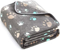 Allisandro 350 GSM-Super Soft and Premium Fuzzy Flannel Fleece Pet Dog Blanket by ALLISANDRO
