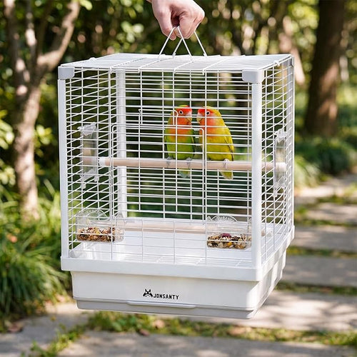 17.3" Portable Travel Bird Cage, Parrot Cage, Ample Room by JONS%CE%9BNTY