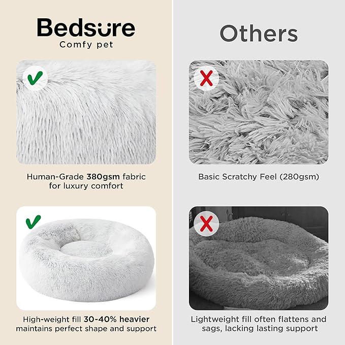 Bedsure Calming Cat Beds for Indoor Cats - Image 3