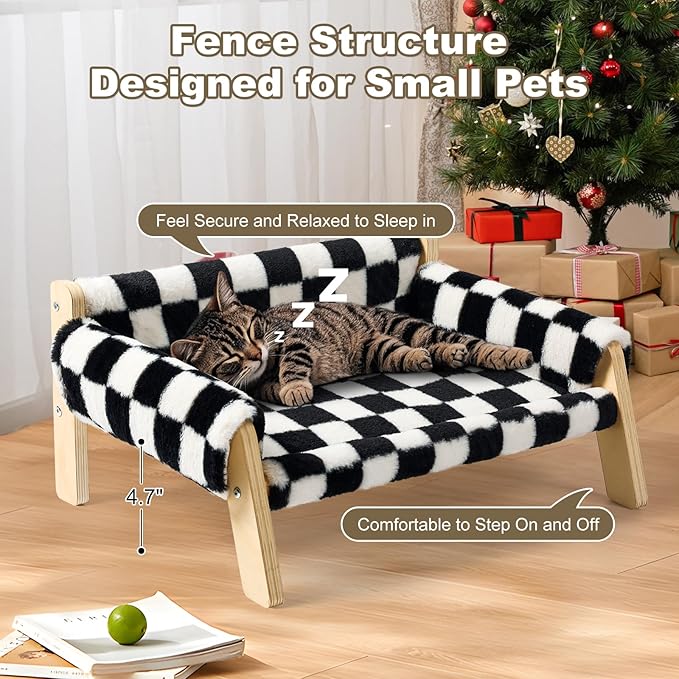 Elevated Cat Couch Bed for Indoor Cats - Image 7