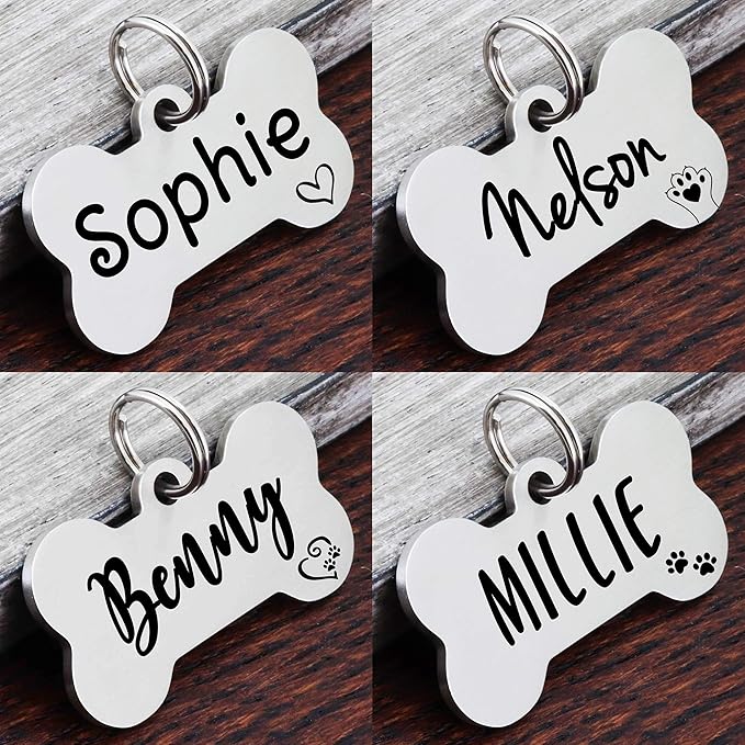 Ultra Joys Custom Personalized Dog ID Tag - Image 3
