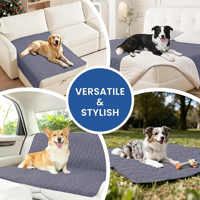 Waterproof Dog Blanket, Non-Slip Soft Pet Bed Cover, Couch Cover - Image 5