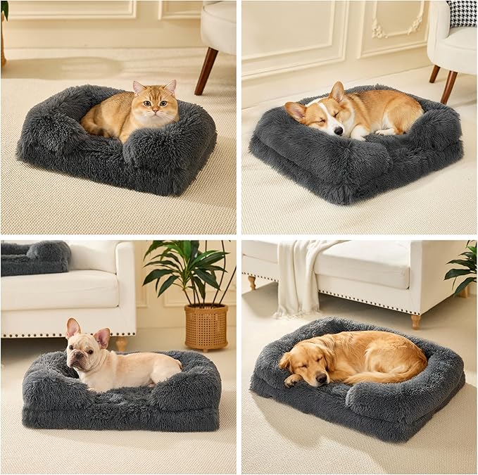 Orthopedic Dog Bed for Cat and Small Dogs of Comfortable Memory Foam Pet Bed - Image 4
