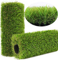 Artificial Grass Rug Outdoor Indoor 11FTX83FT Fake Grass Carpet Green Synthetic by NINXIANG