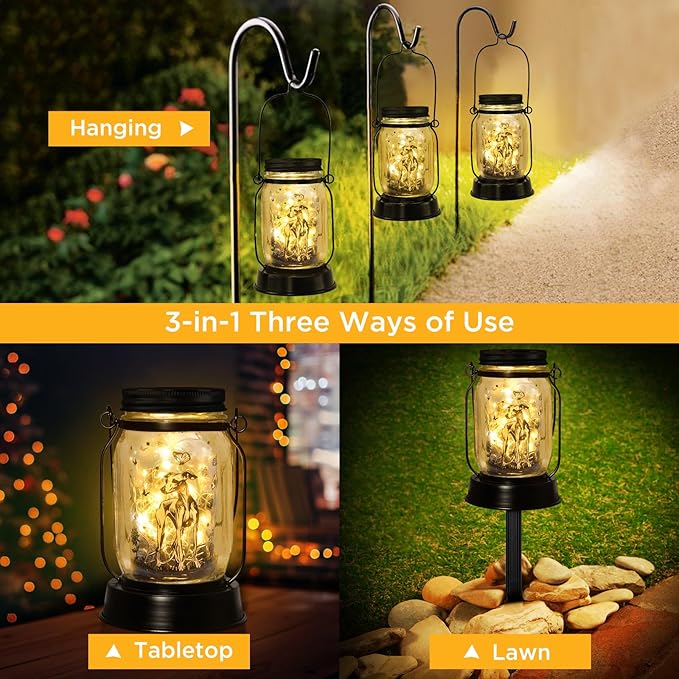 Greyhound Gifts for Women/Men Greyhound Solar Lanterns Mom Birthday Speedster - Image 4