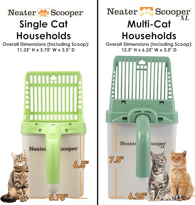Neater Pet Brands Neater Scooper Standard Cat Litter Scoop, 15 Refill Bags – - Image 5