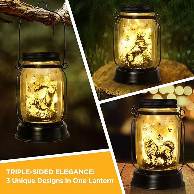 Great Pyrenees Gifts for Women/Men Great Pyrenees Dog Solar Lanterns Mom - Image 4