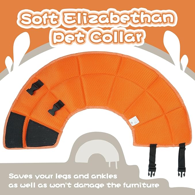 Dog Cone for Large Dogs After Surgery, Soft Dog Cone Collar for Dogs to Stop - Image 7