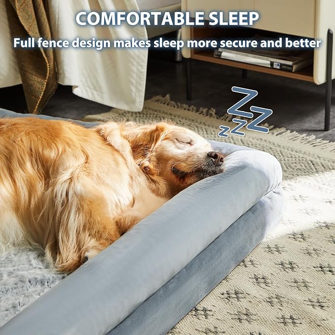 WNPETHOME Giant Dog Bed, Washable Dog Couch - Image 2