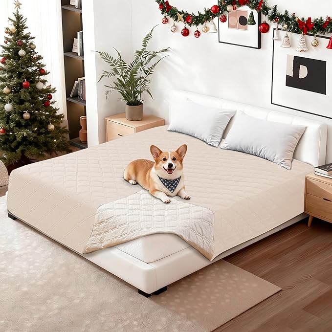 Waterproof Dog Bed Cover Pet Blanket, Soft Couch Cover - Image 8