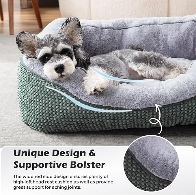 INVENHO Dog Bed Medium Size, Orthopedic Warming Soft Calming Sleeping Durable - Image 4