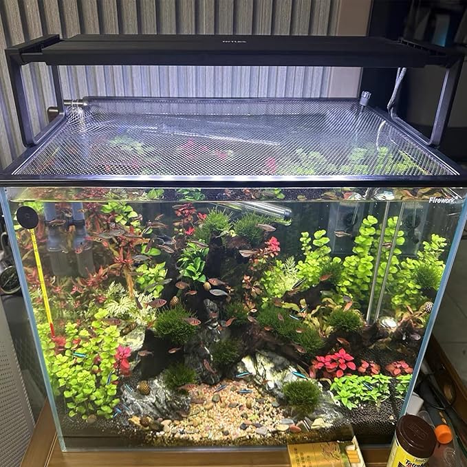 Magnetic Aquarium Anti-Jumping net Cover mesh to Protect Fish Jumping Out of - Image 7
