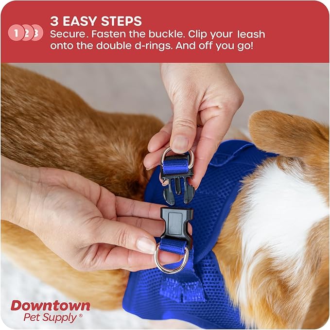 Downtown Pet Supply Step-in Dog Harness – No Pull, Adjustable Padded Mesh - Image 5