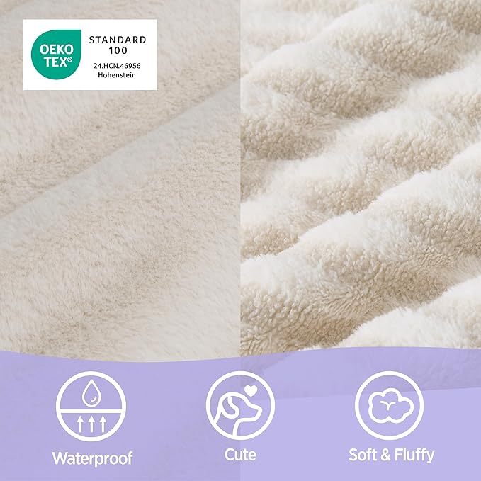 LE SURE Cute Dog Bed for Small Dogs, Orthopedic Waterproof Small Pet Beds - Image 3