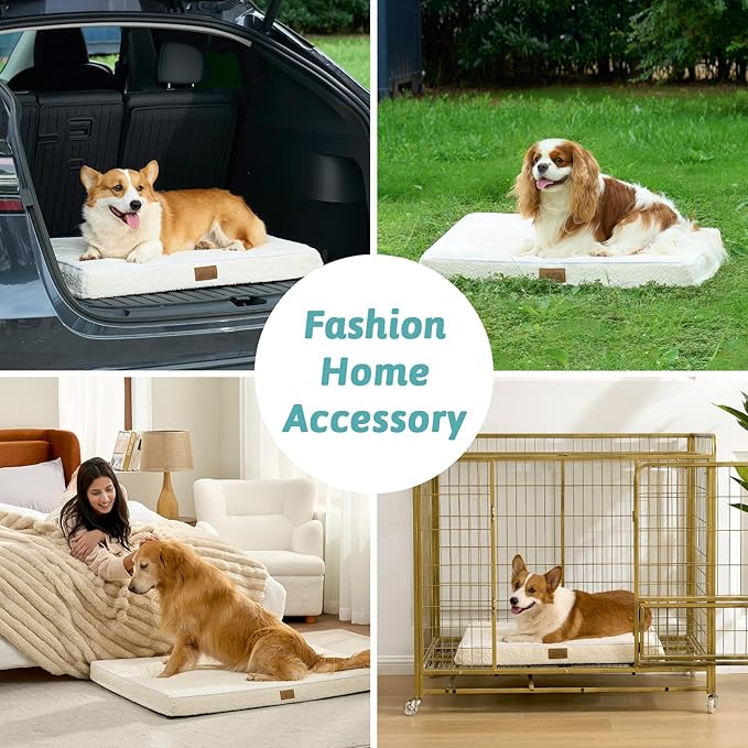 Big Dog Bed for Giant Dogs, Rectangular XXL Orthopedic Dog Beds Extra Large - Image 6