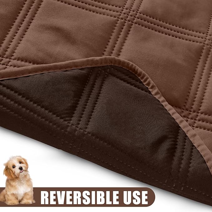 Smiry Waterproof Dog Bed Cover Blanket 82x82, Soft Reversible Pet Blanket - Image 3
