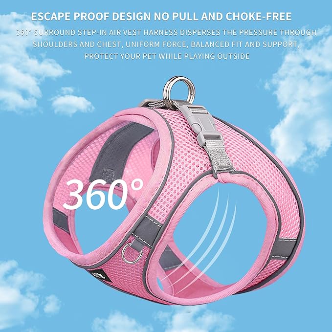 AIITLE Easy Walk Dog Harness and Leash Set - Image 4