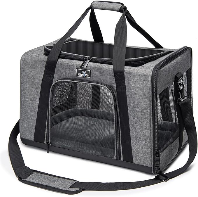 Pet Carrier for Medium Large Cats and Dogs, Dog Carrier Travel Bag by Petshome