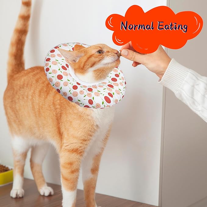 Cat Cone Collar Soft, Adjustable Cat Recovery Collar - Image 4