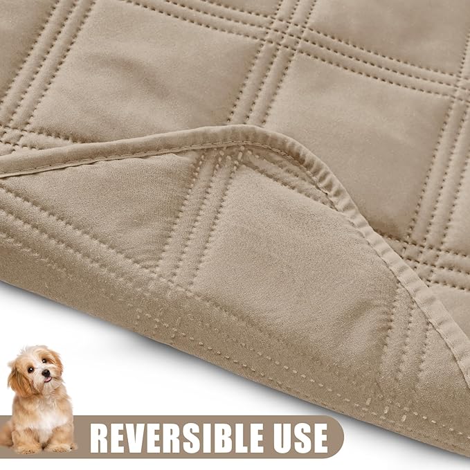 Smiry Waterproof Dog Bed Cover Blanket 52x82, Soft Reversible Pet Blanket - Image 3