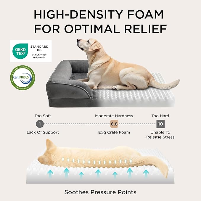 Bedsure Small Orthopedic Dog Bed - Image 3