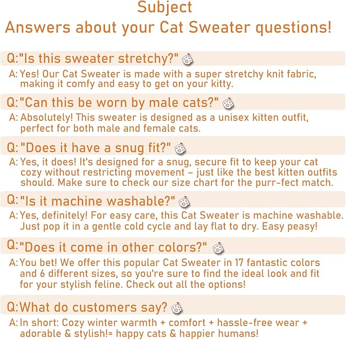 Stretchy Cat Sweater - Image 5